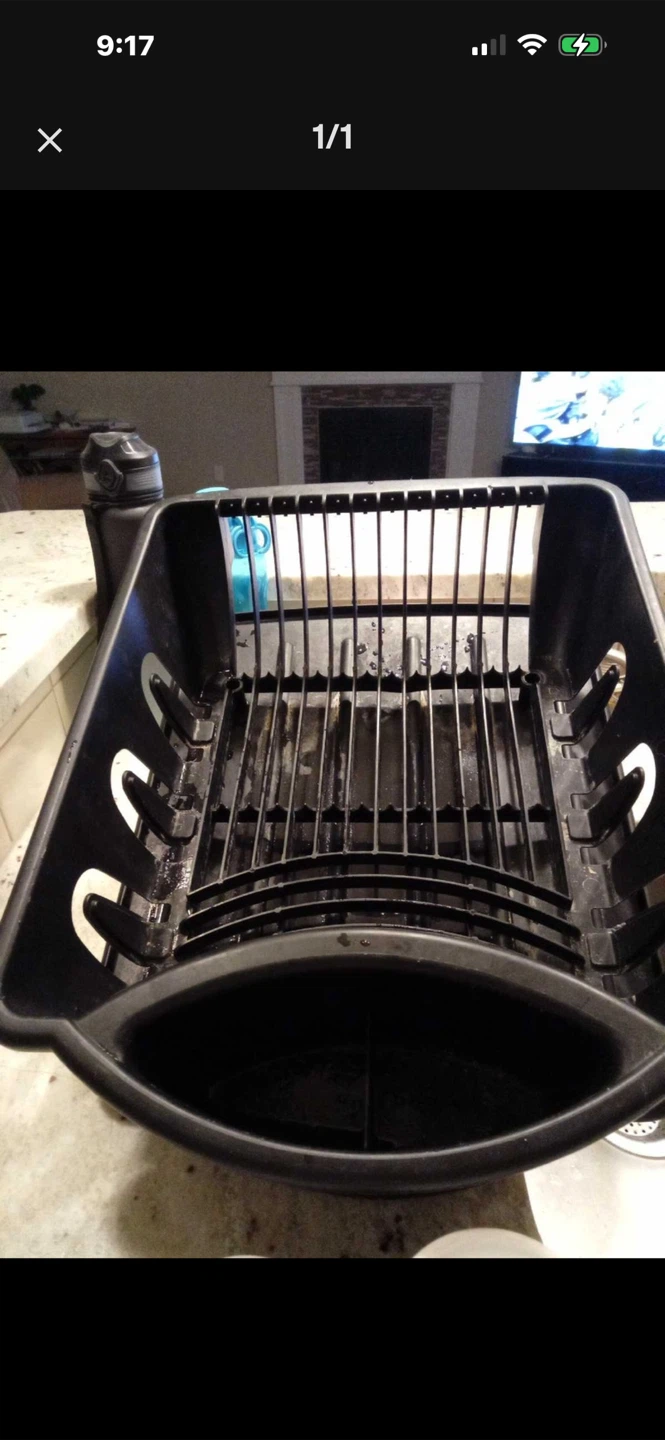 Black Dish Drying Rack