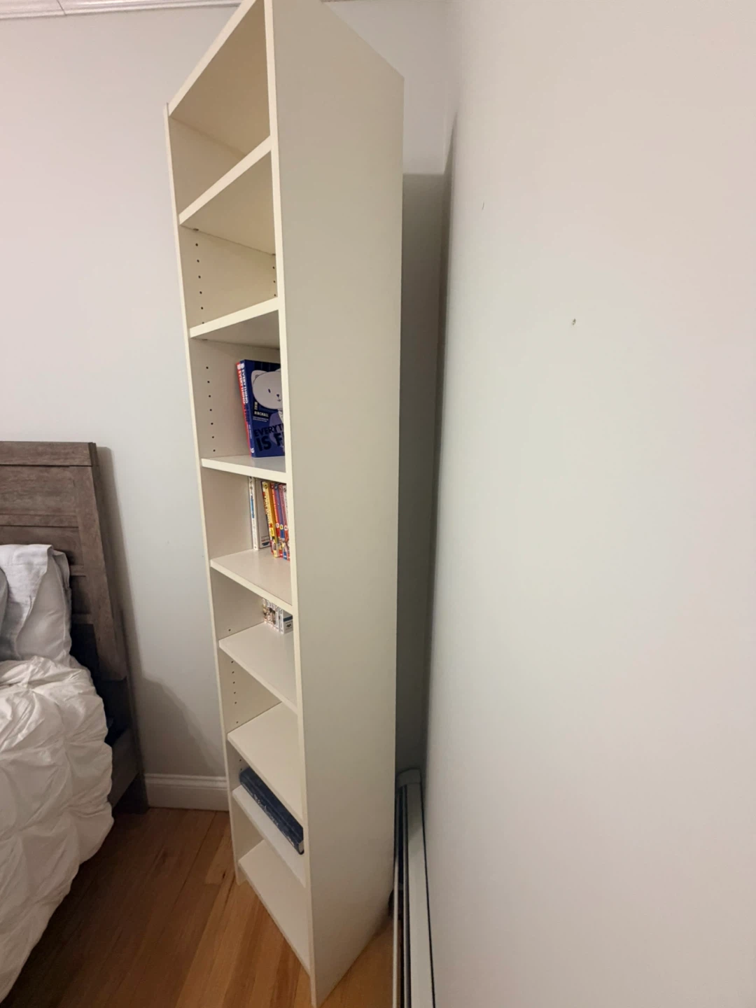 Tall White Bookcase Shelf - photo 3
