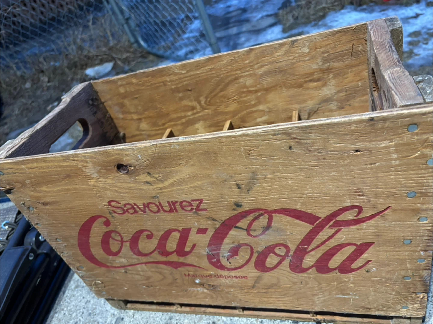 Vintage Coca-Cola Wooden Bottle crate 🏆