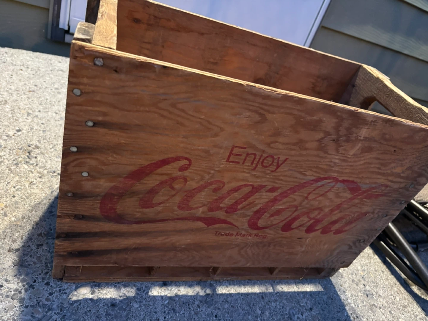 Vintage Coca-Cola Wooden Bottle crate 🏆 - photo 2