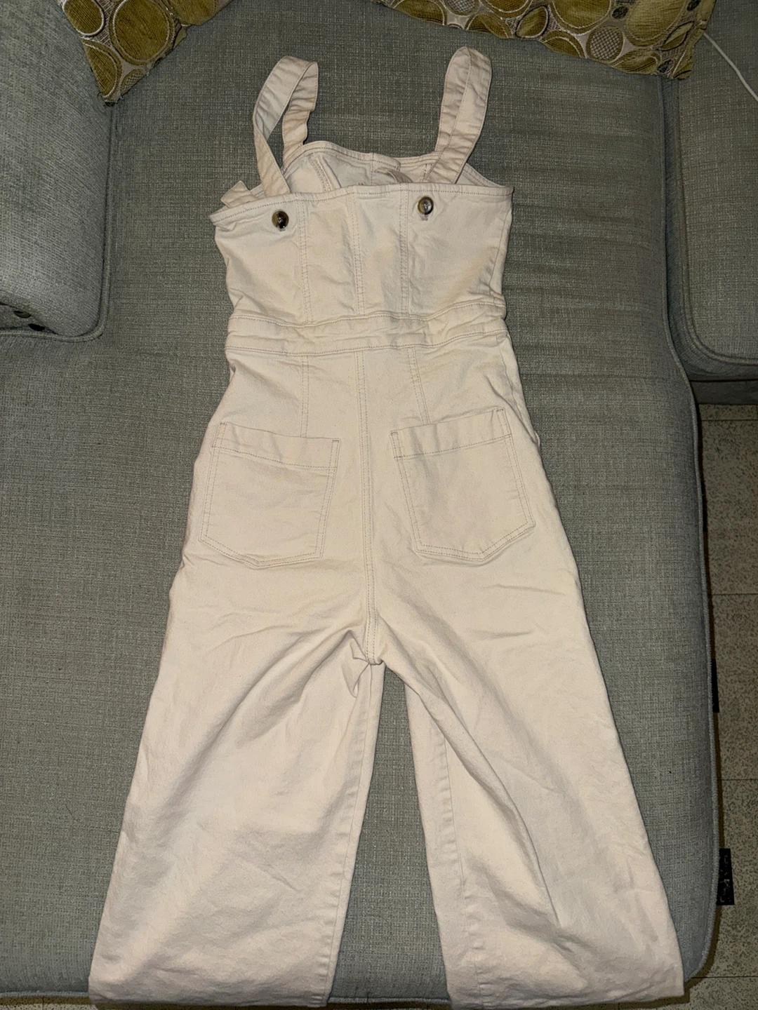 H&M Cream Jumpsuit 🏆 - photo 2