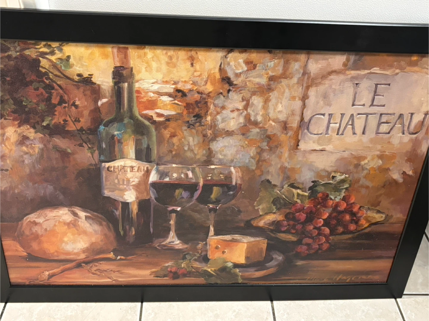 Framed Art Print - "Le Chateau" 🏆