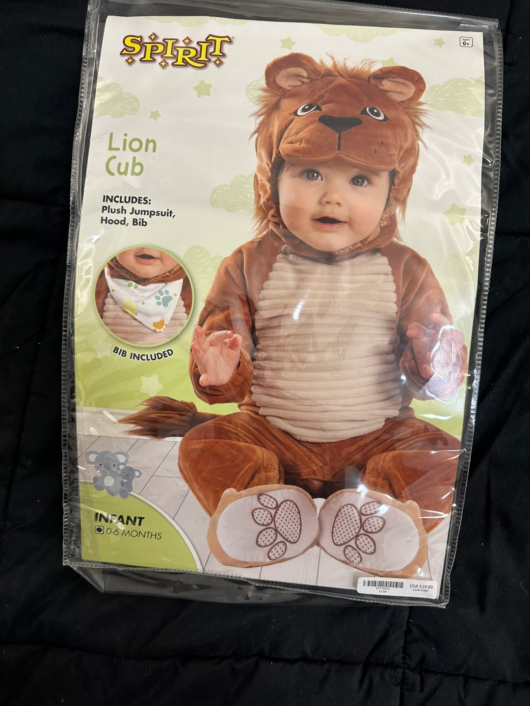Lion Cub Infant Costume 0-6 Months  🏆