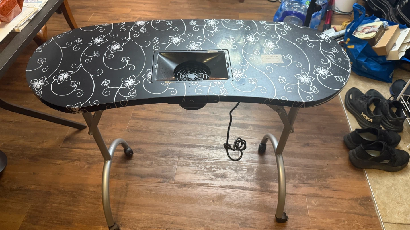 Nail Manicure Table with Fan - photo 3
