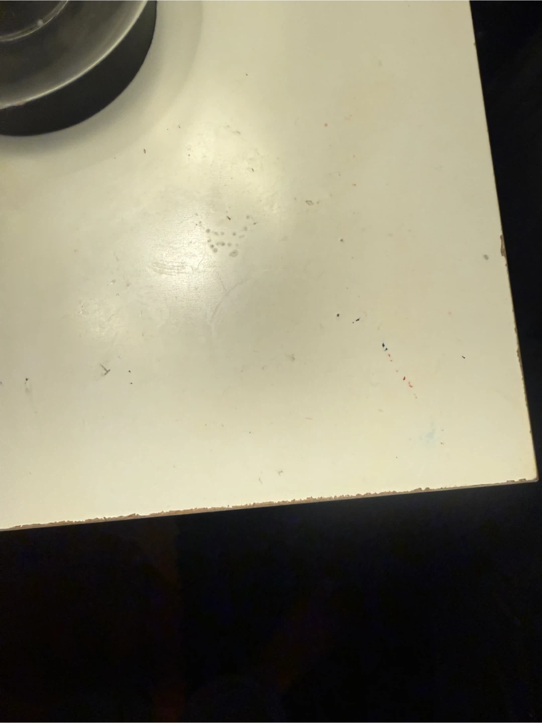White 3-Drawer Nightstand - photo 3