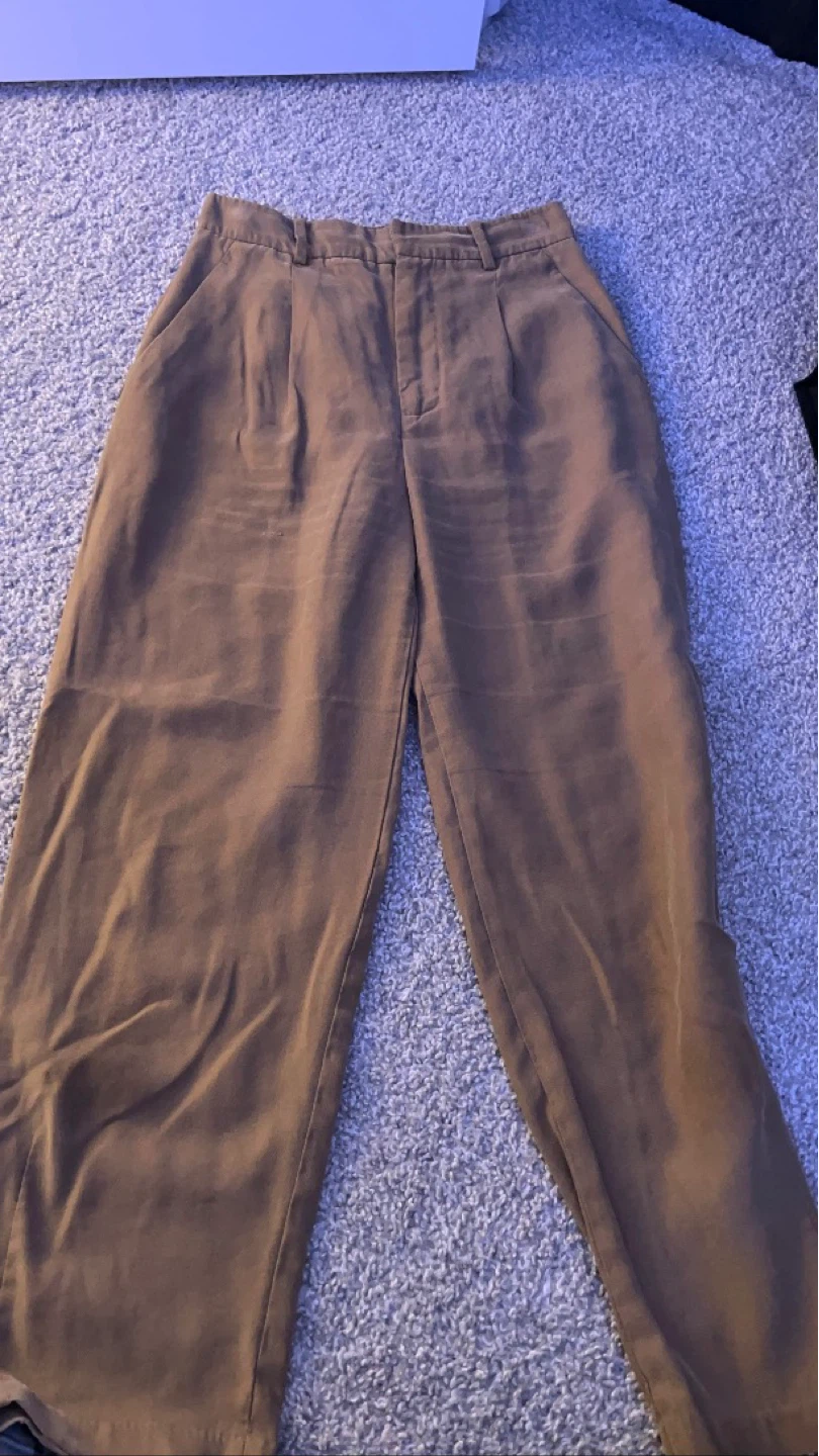 Brown Casual Pants