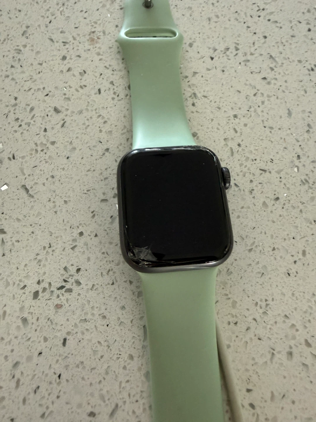 Apple Watch SE (2nd Gen) with Light Green Band - photo 2
