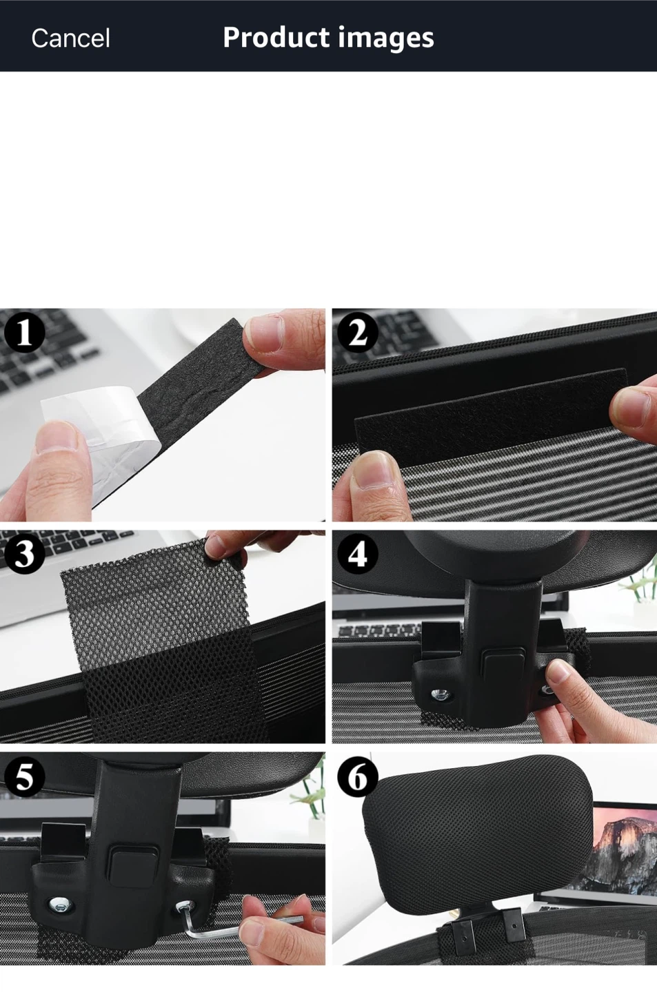 Comfortable Office Chair Headrest - photo 2
