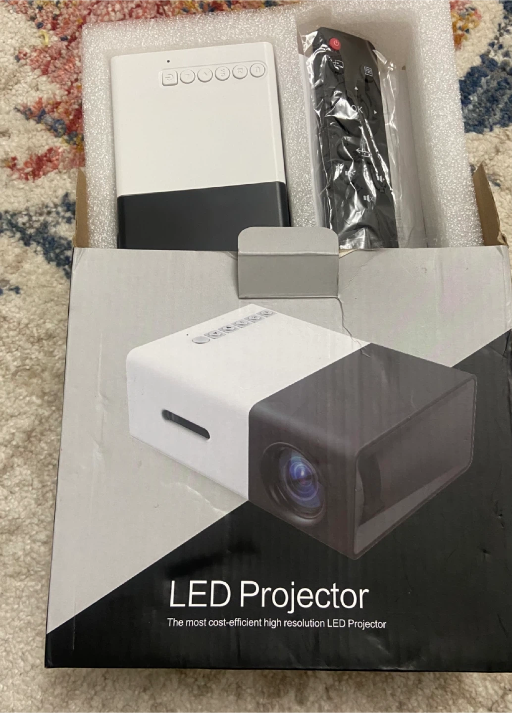 🏆LED Projector with Remote