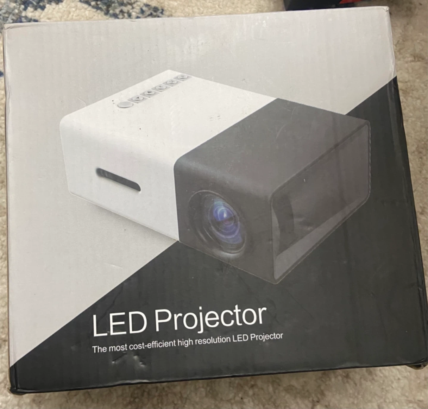 🏆LED Projector with Remote - photo 2