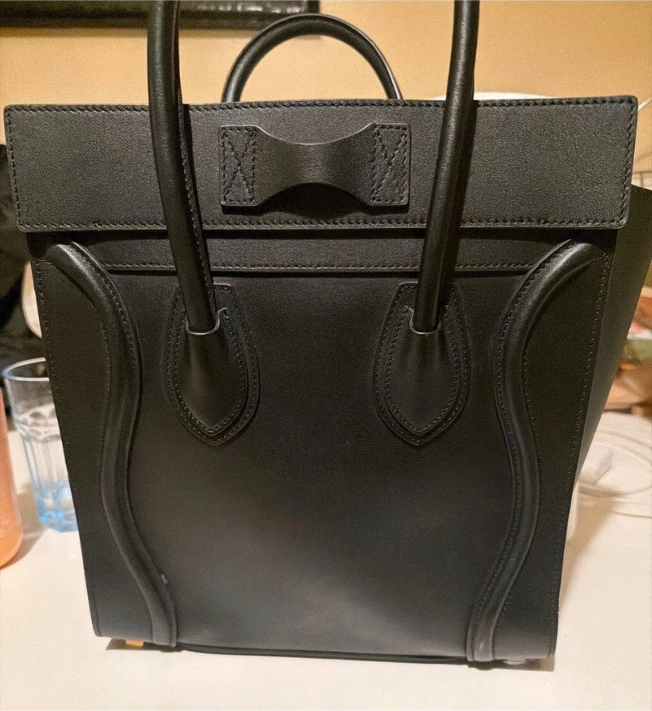 Celine Black Leather Handbag - photo 2