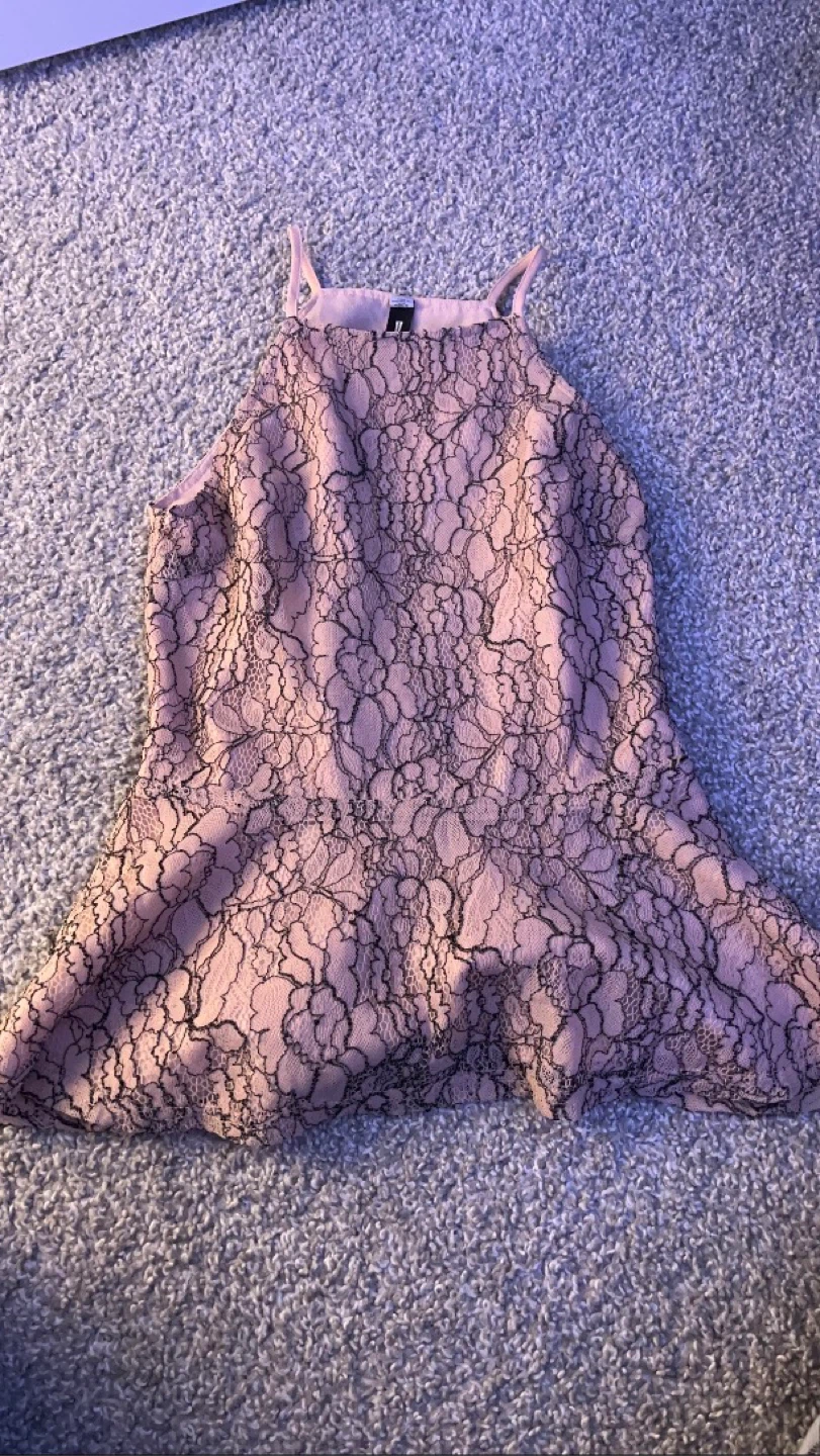 Lace Halter Neck Top