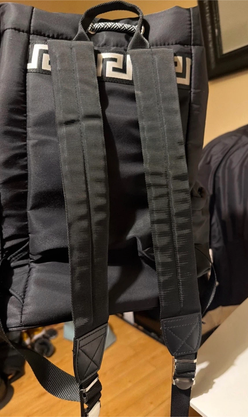 Versace Black Nylon Backpack - photo 3