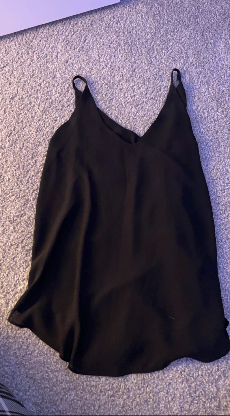 Black Spaghetti Strap Camisole
