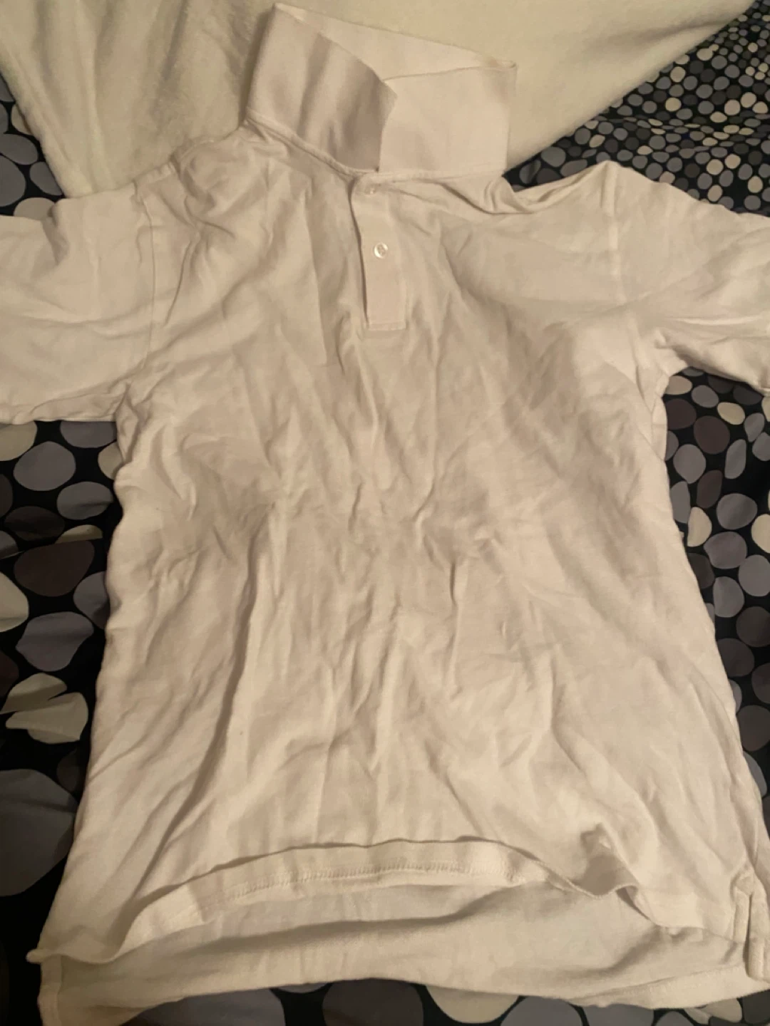 Faded Glory White Polo Shirt XX-Large
