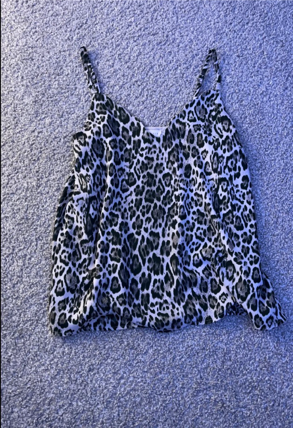 Leopard Print Cami Tank Top