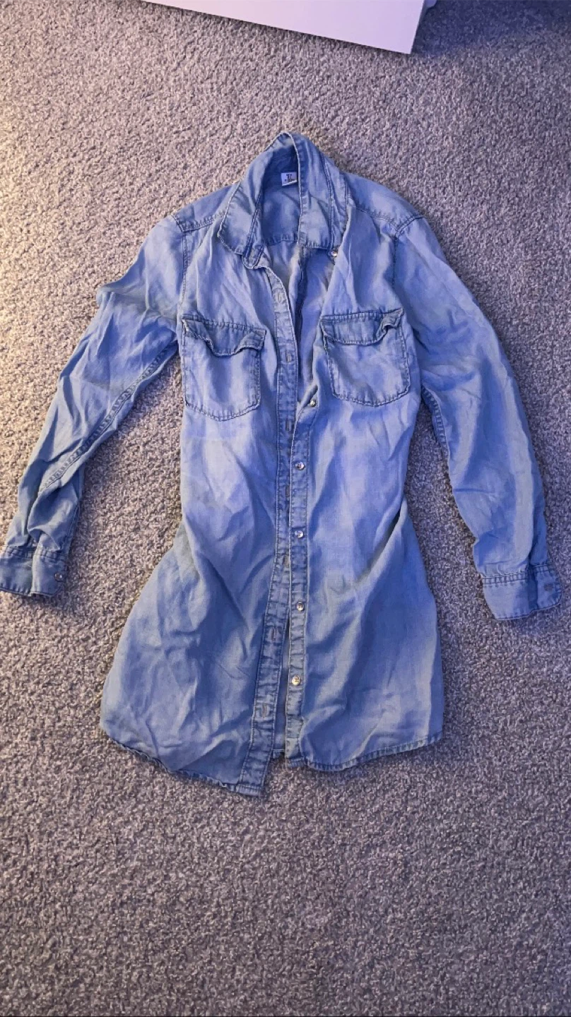 Denim Shirt Dress