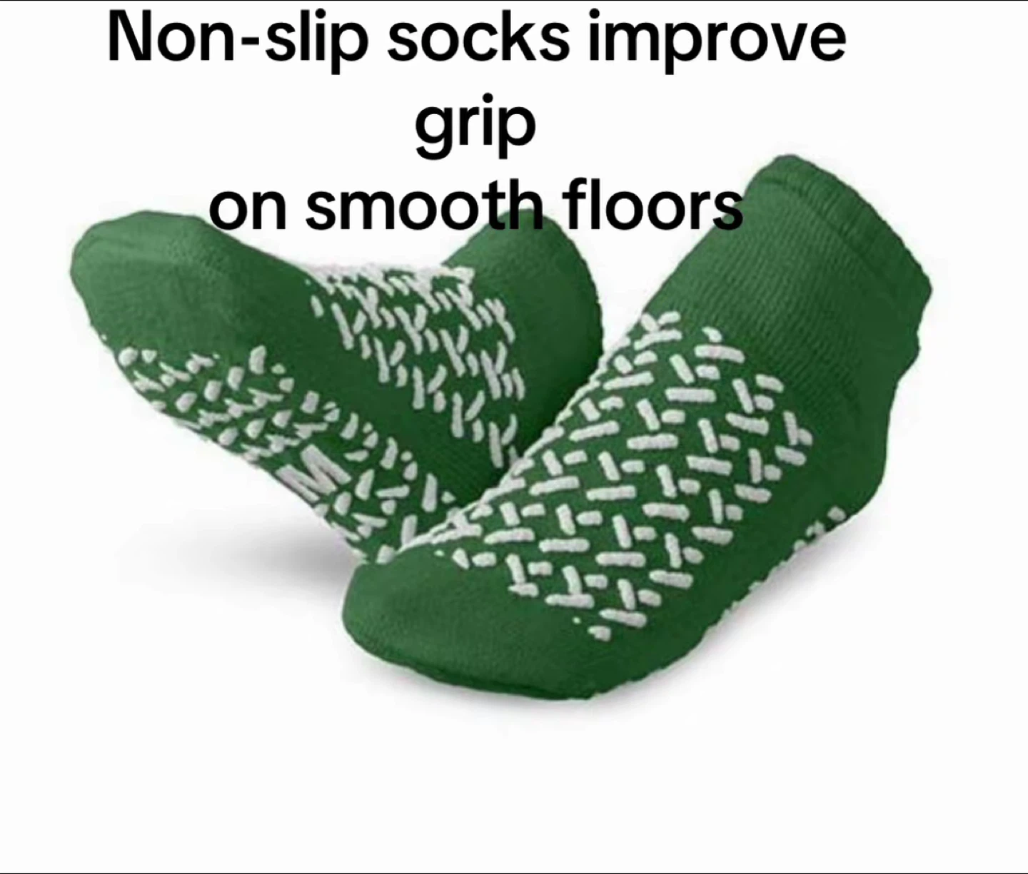 Medline Non-slip Grip Socks (medium & Large - photo 2