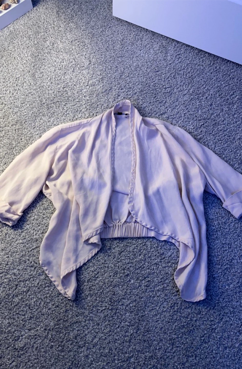Light Pink Waterfall Cardigan
