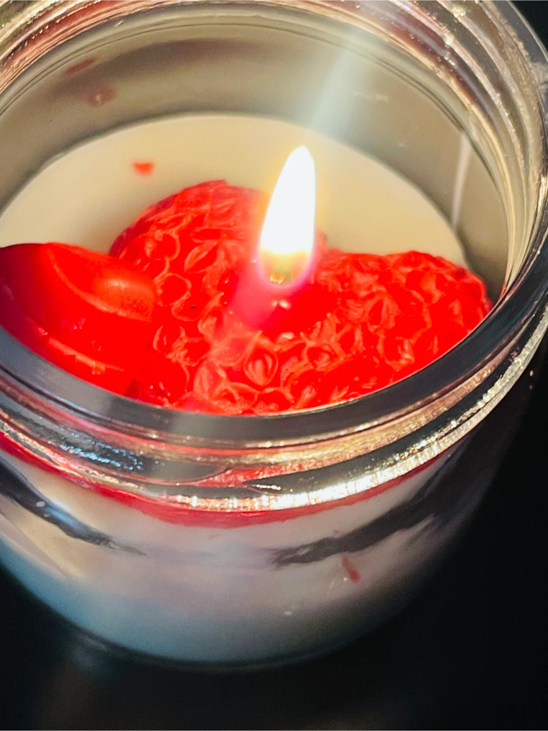 Heart Shaped Jar Candles