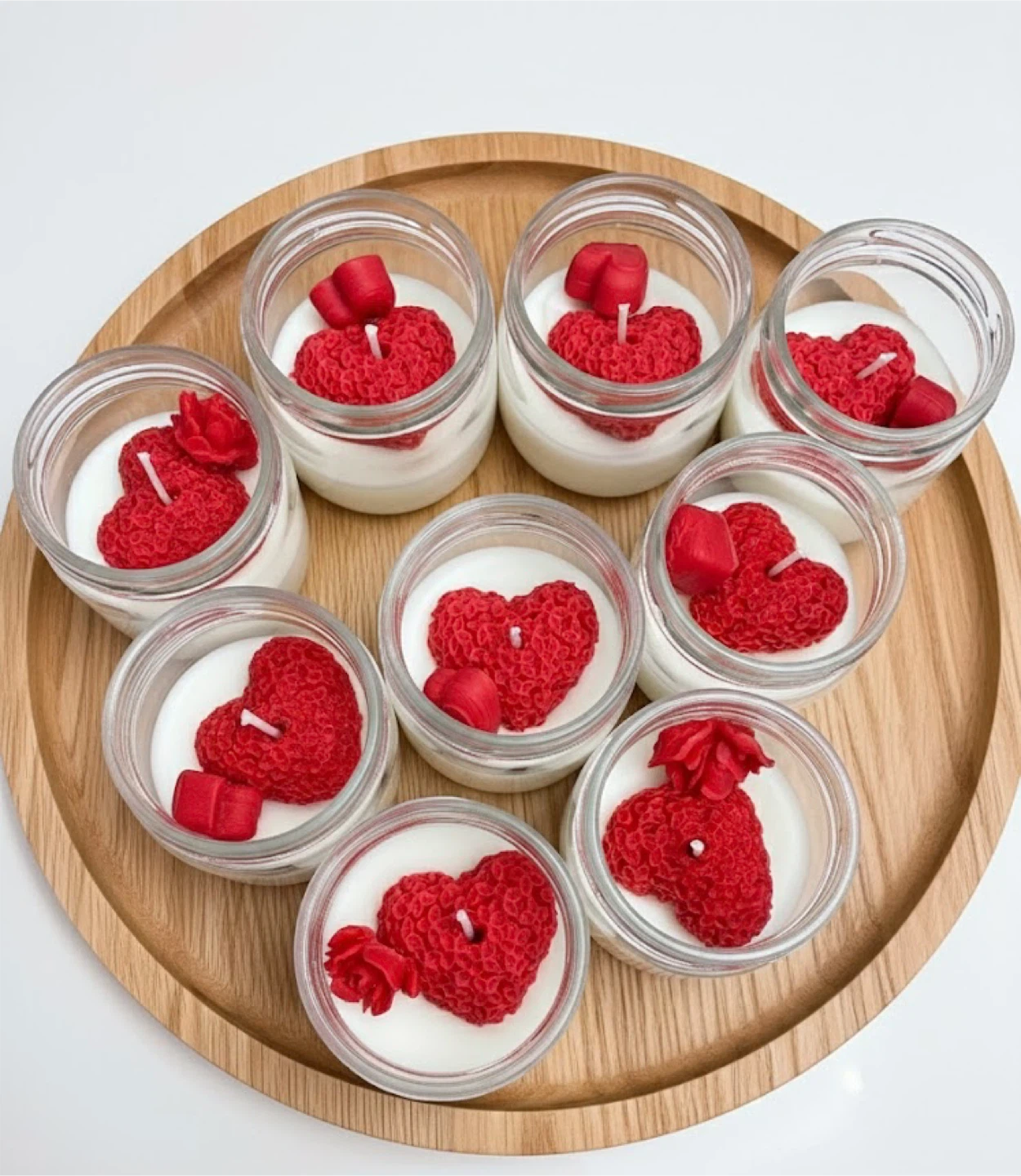Heart Shaped Jar Candles - photo 4