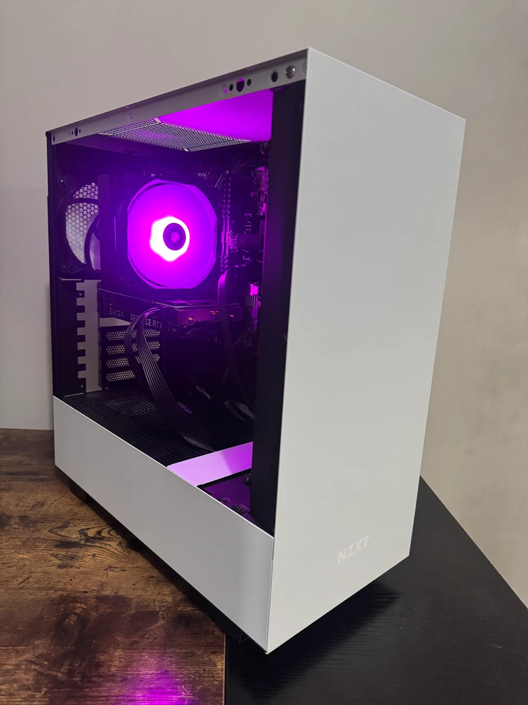 RTX 3060 12GB Gaming PC – i5 10400F / 16GB RAM / White NZXT