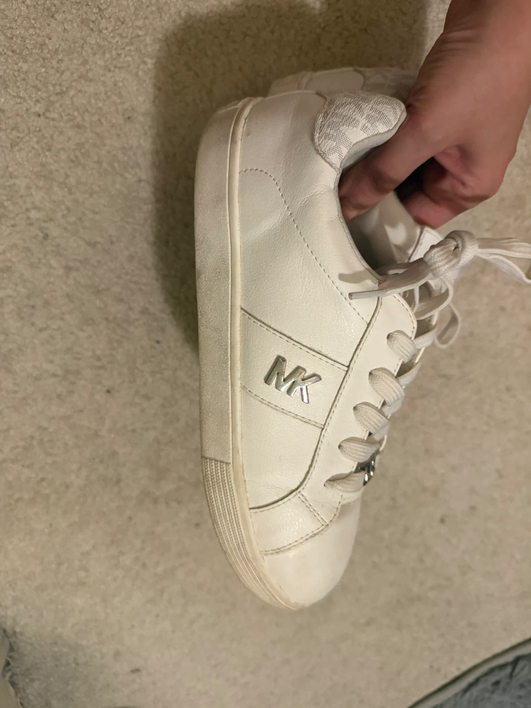 Michael Kors White Leather Sneakers - photo 5