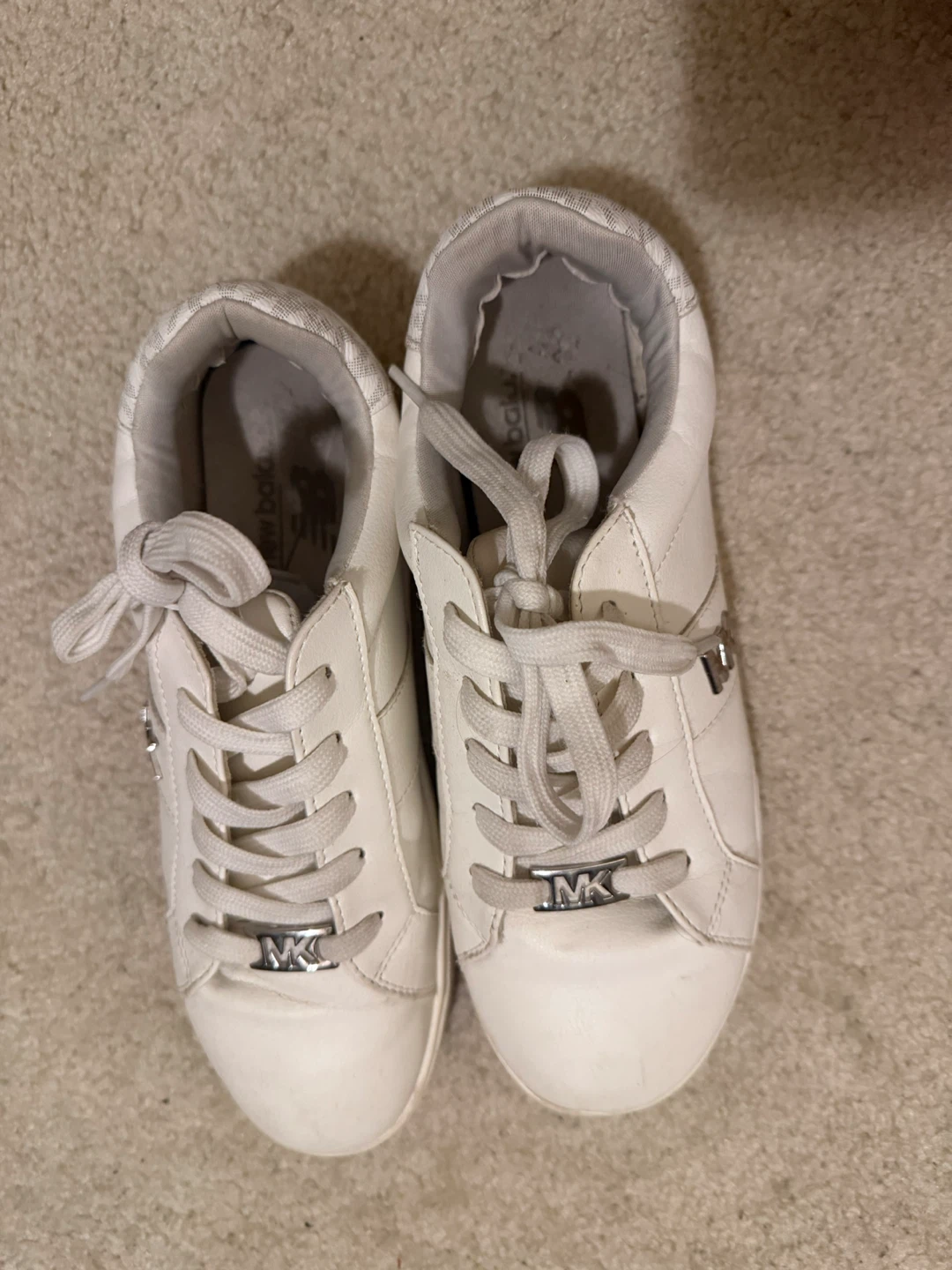Michael Kors White Leather Sneakers - photo 2