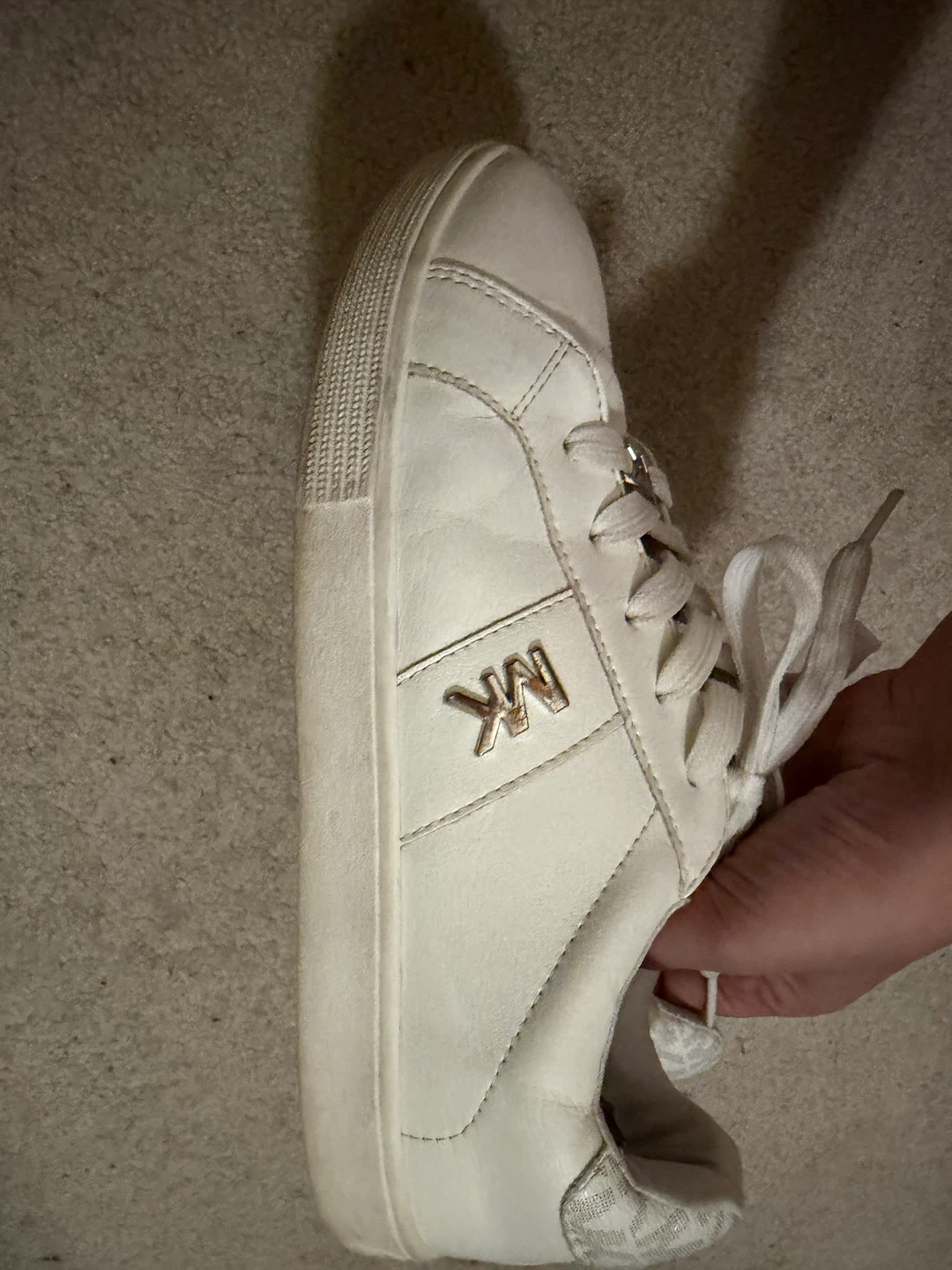 Michael Kors White Leather Sneakers - photo 4