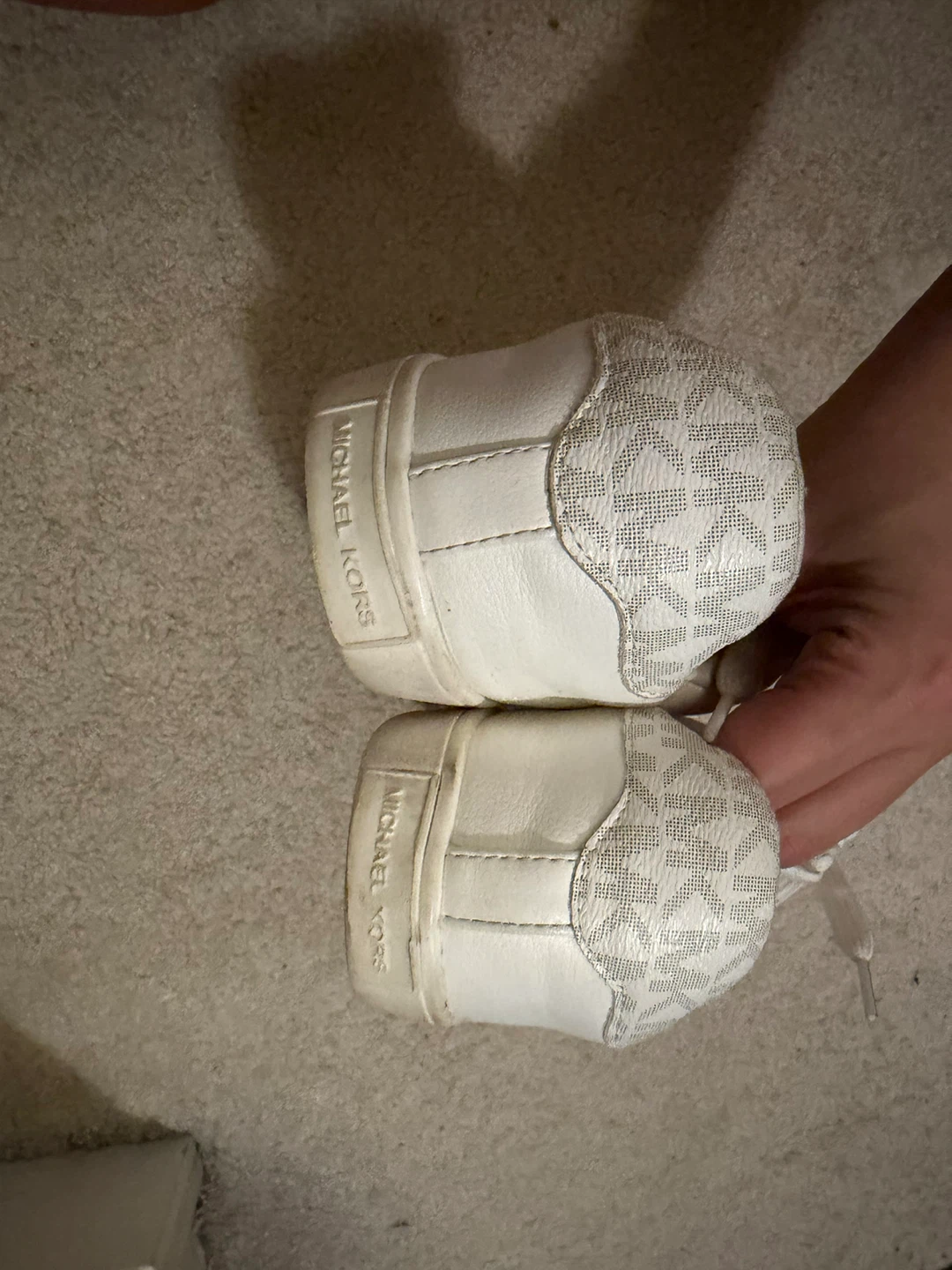 Michael Kors White Leather Sneakers - photo 3