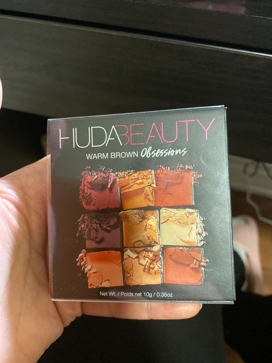 HUDA BEAUTY Warm Brown Obsessions Eyeshadow Palette
