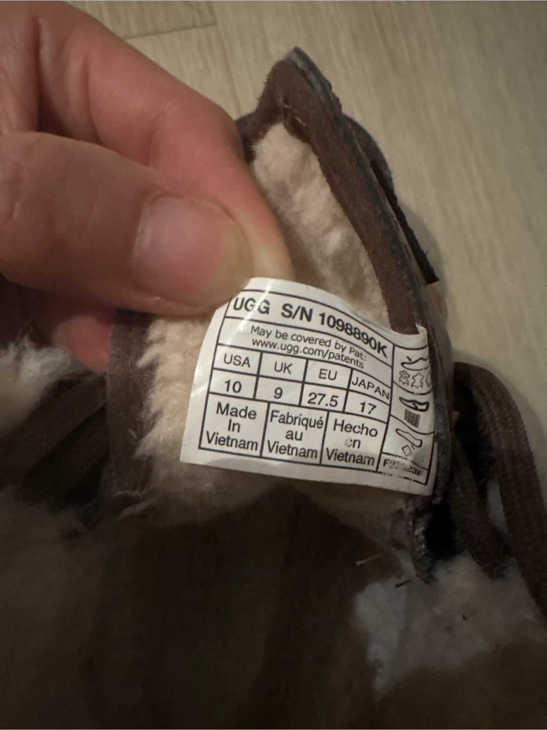 Ugg "Waterproof" Lace-Up Boots - Brown - photo 4