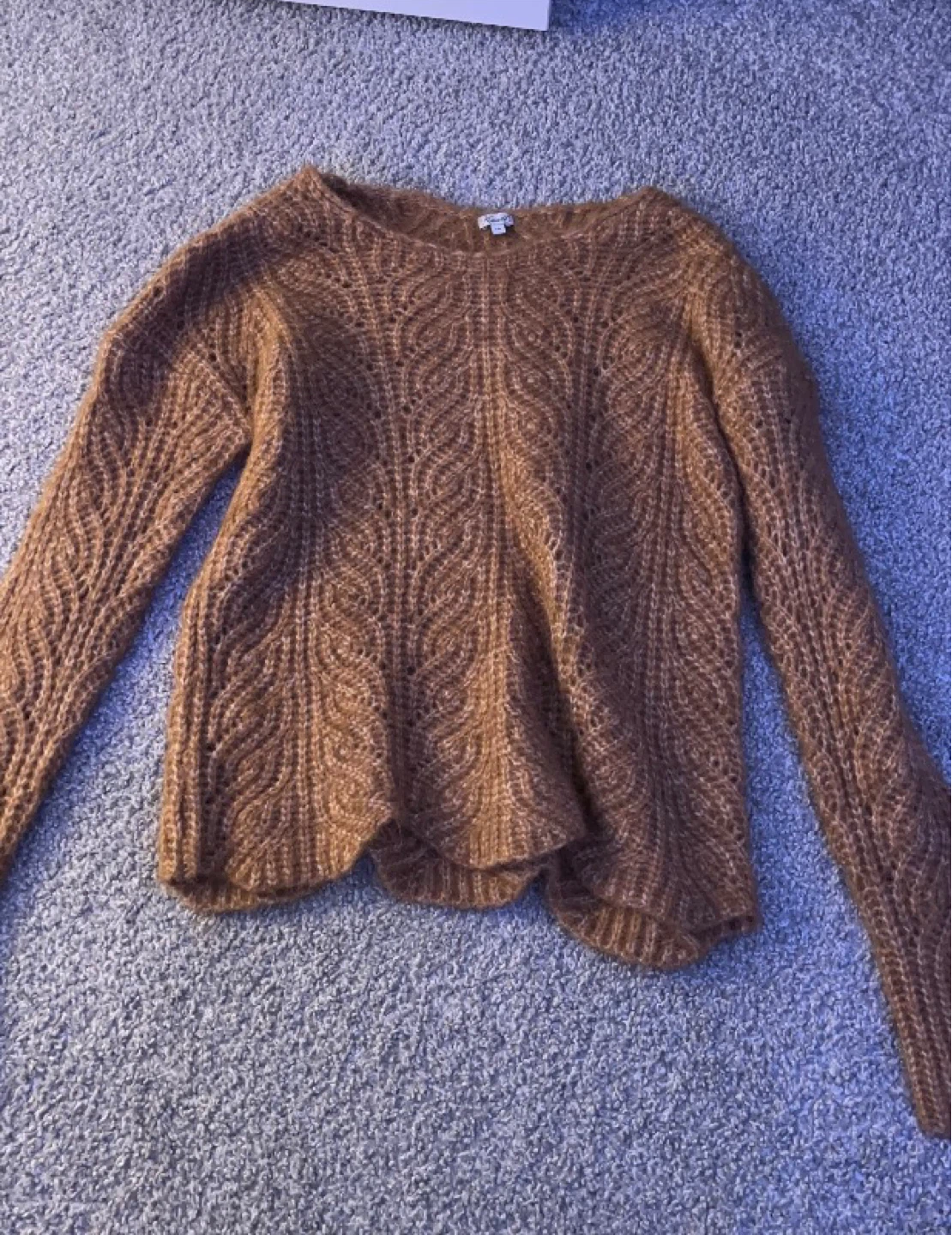 Brown Knit Sweater
