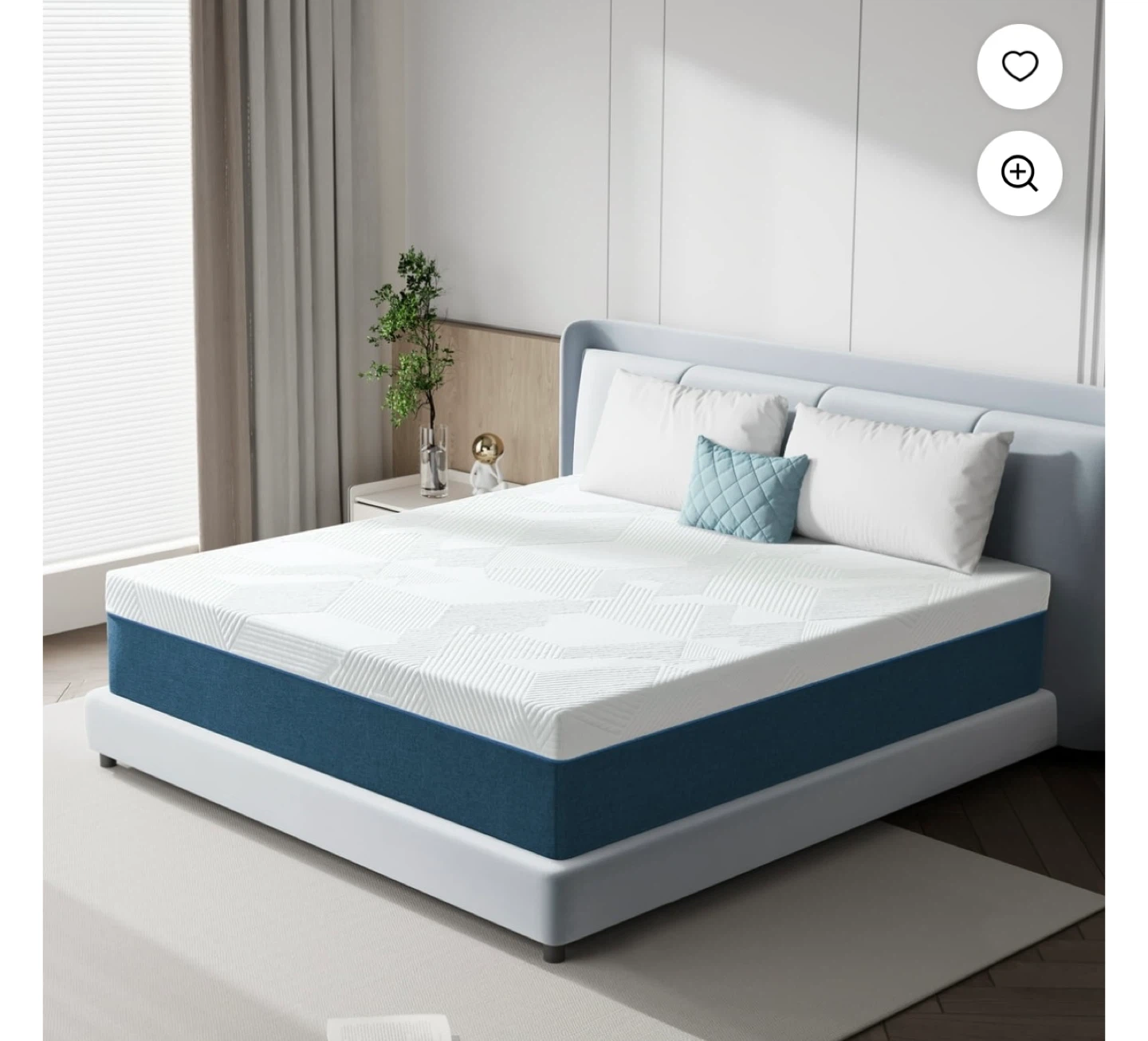 Twin Size Bed Frame with twin size mattress - photo 2