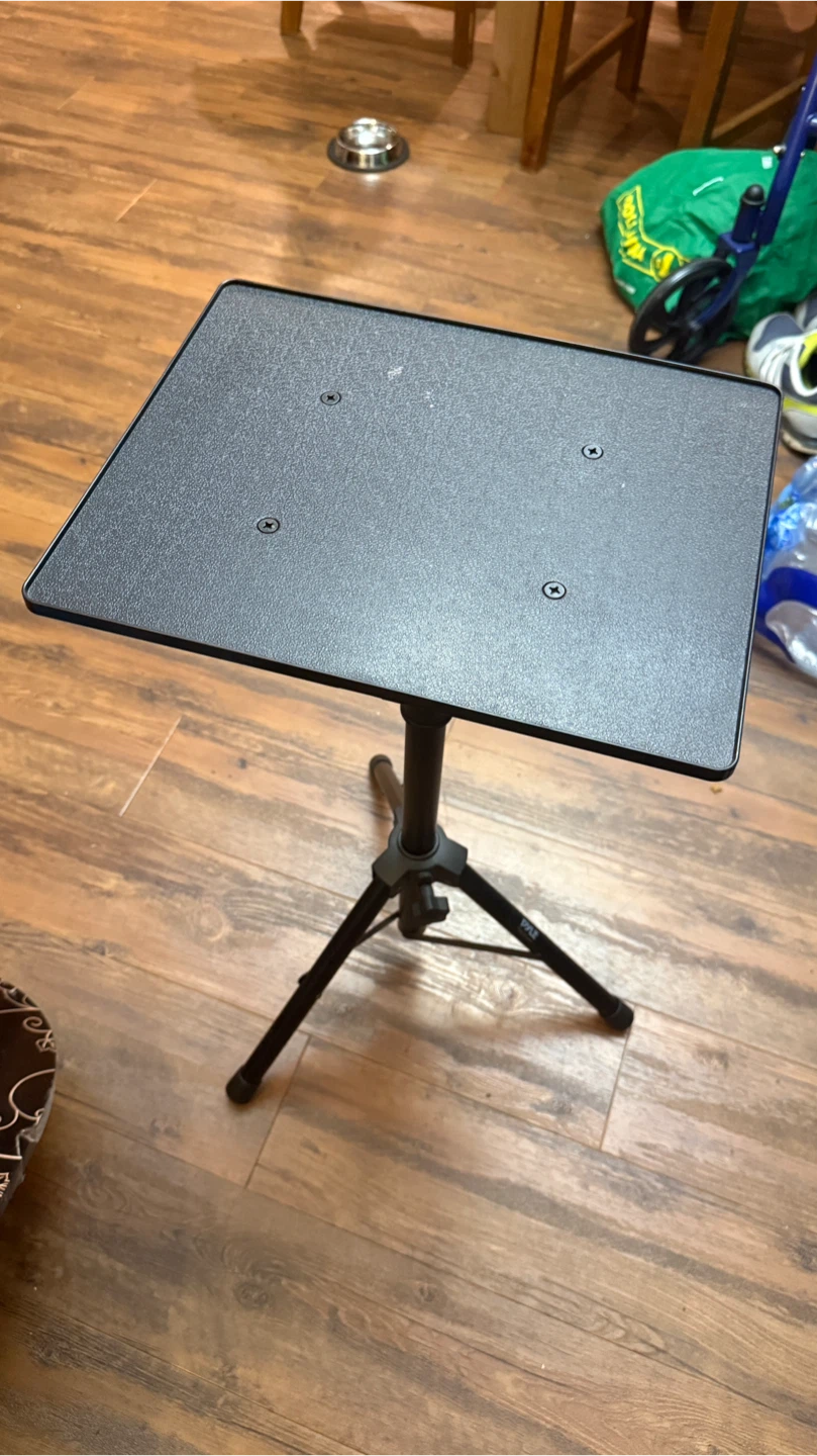 Pyle black portable DJ laptop stand - photo 3