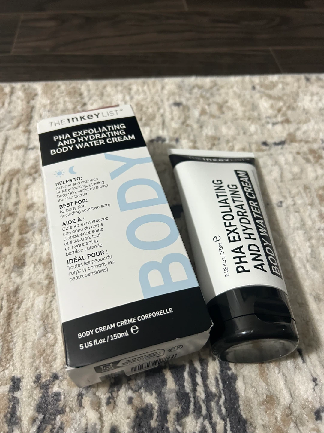 THE INKEY LIST PHA Exfoliating and Hydrating Body Water Cream - photo 2