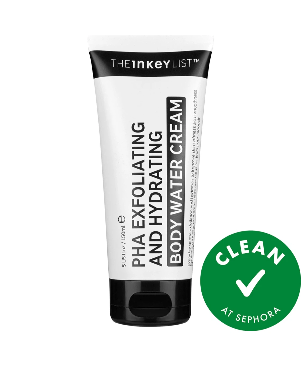 THE INKEY LIST PHA Exfoliating and Hydrating Body Water Cream