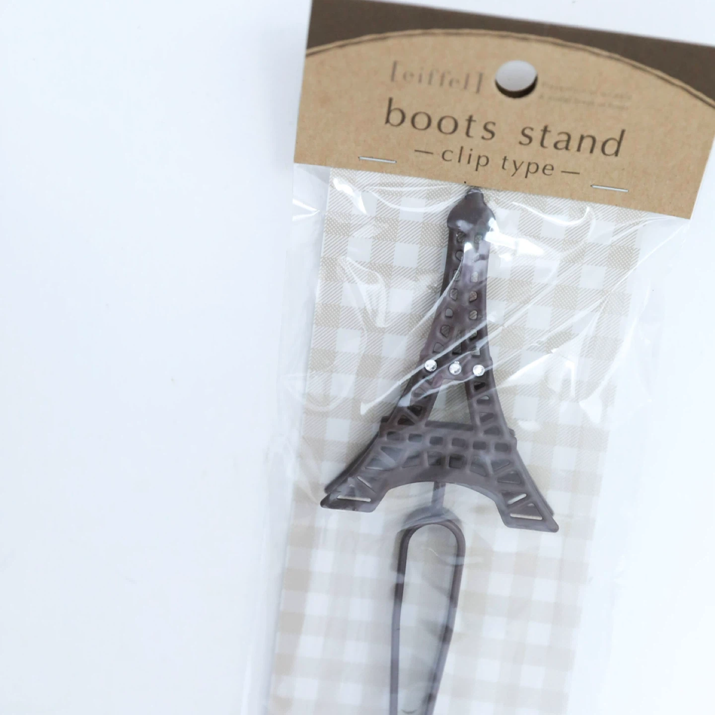 Bronze Eiffel Tower Boot Stand Holders Tall Boots Shaper - photo 3