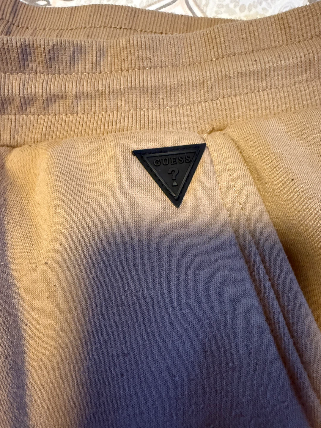 Men Guess Cargo Sweat Shorts - Tan - XL🏆 - photo 5