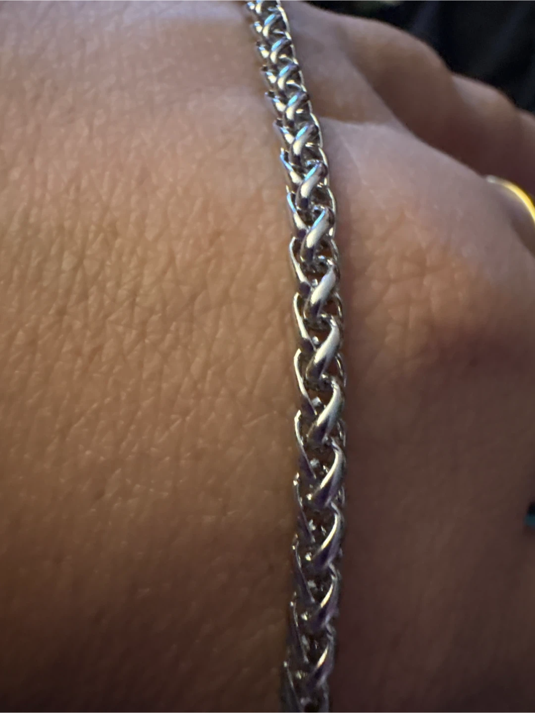 New Silver SS Franco Chain Bracelet - photo 2