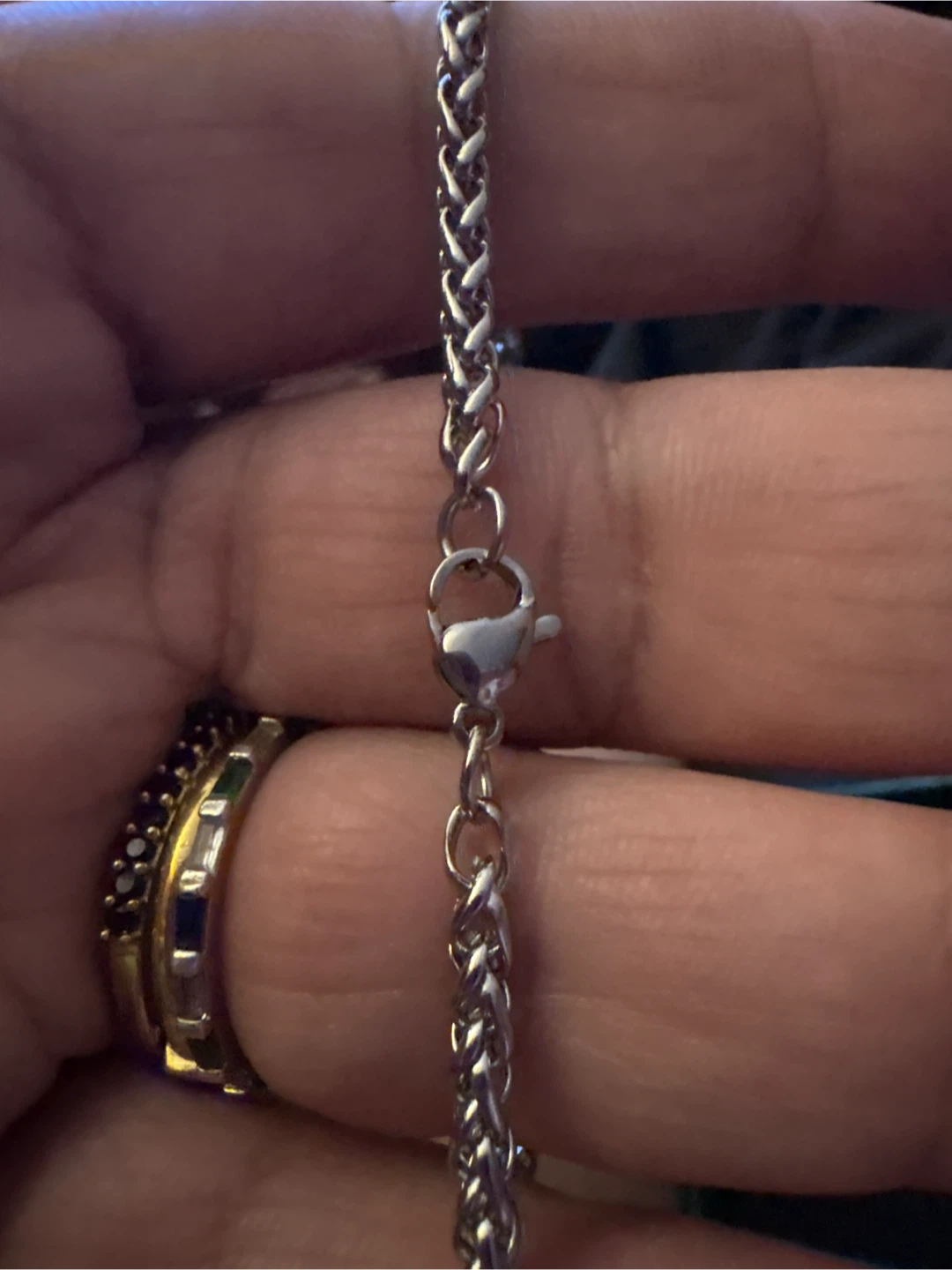 New Silver SS Franco Chain Bracelet - photo 3