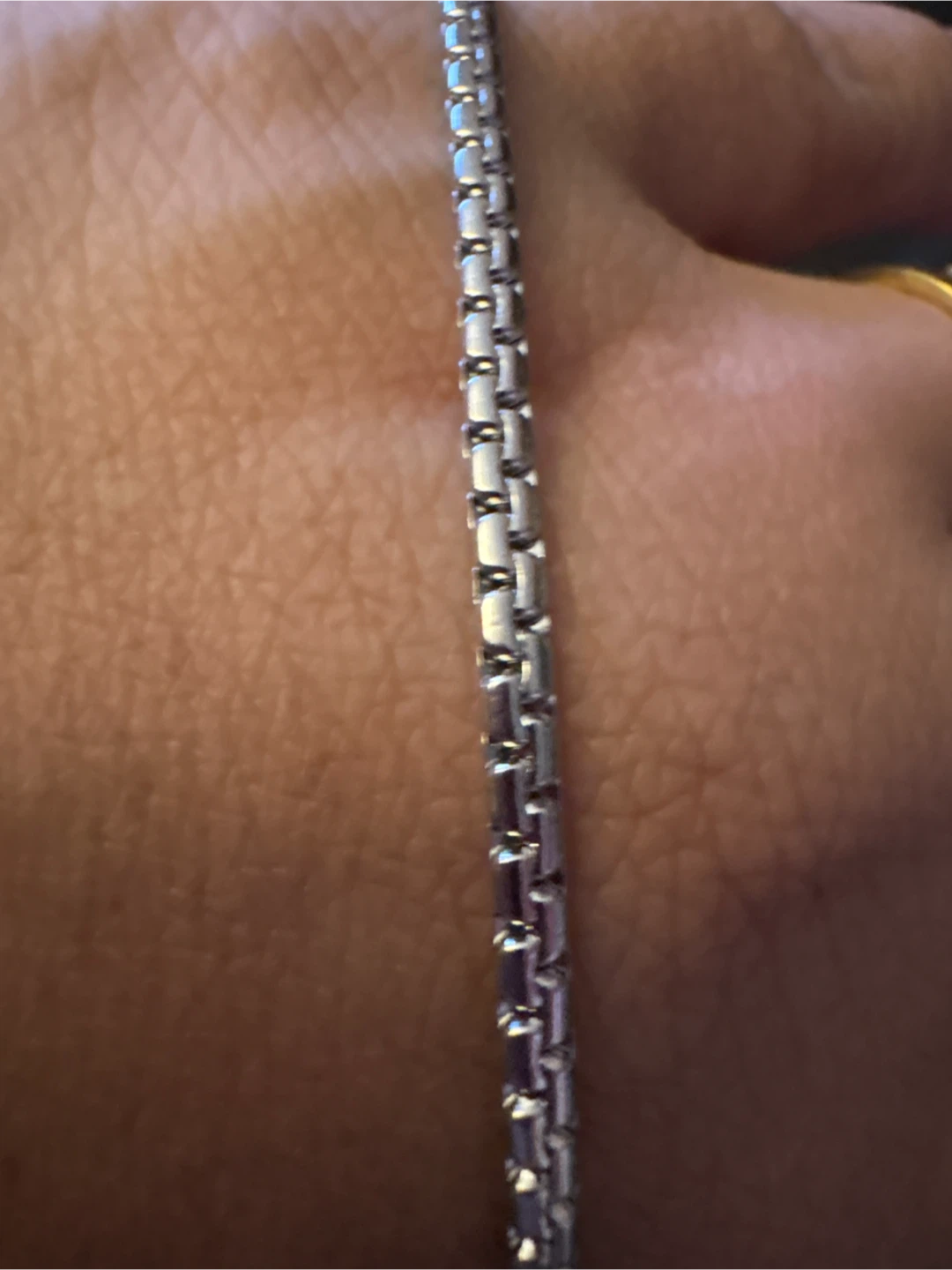 New Silver SS Chain Bracelet