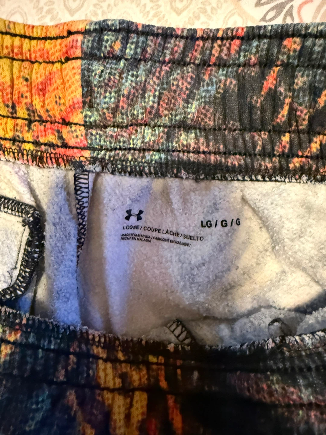 Men Under Armour Loose Fit Graphic Shorts - Size LG🏆 - photo 4