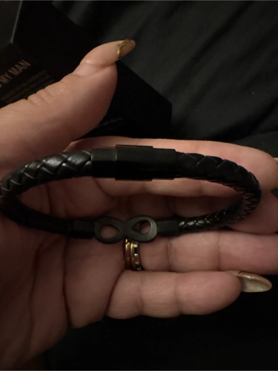 New Infinity Genuine Leather Bracelet - photo 3