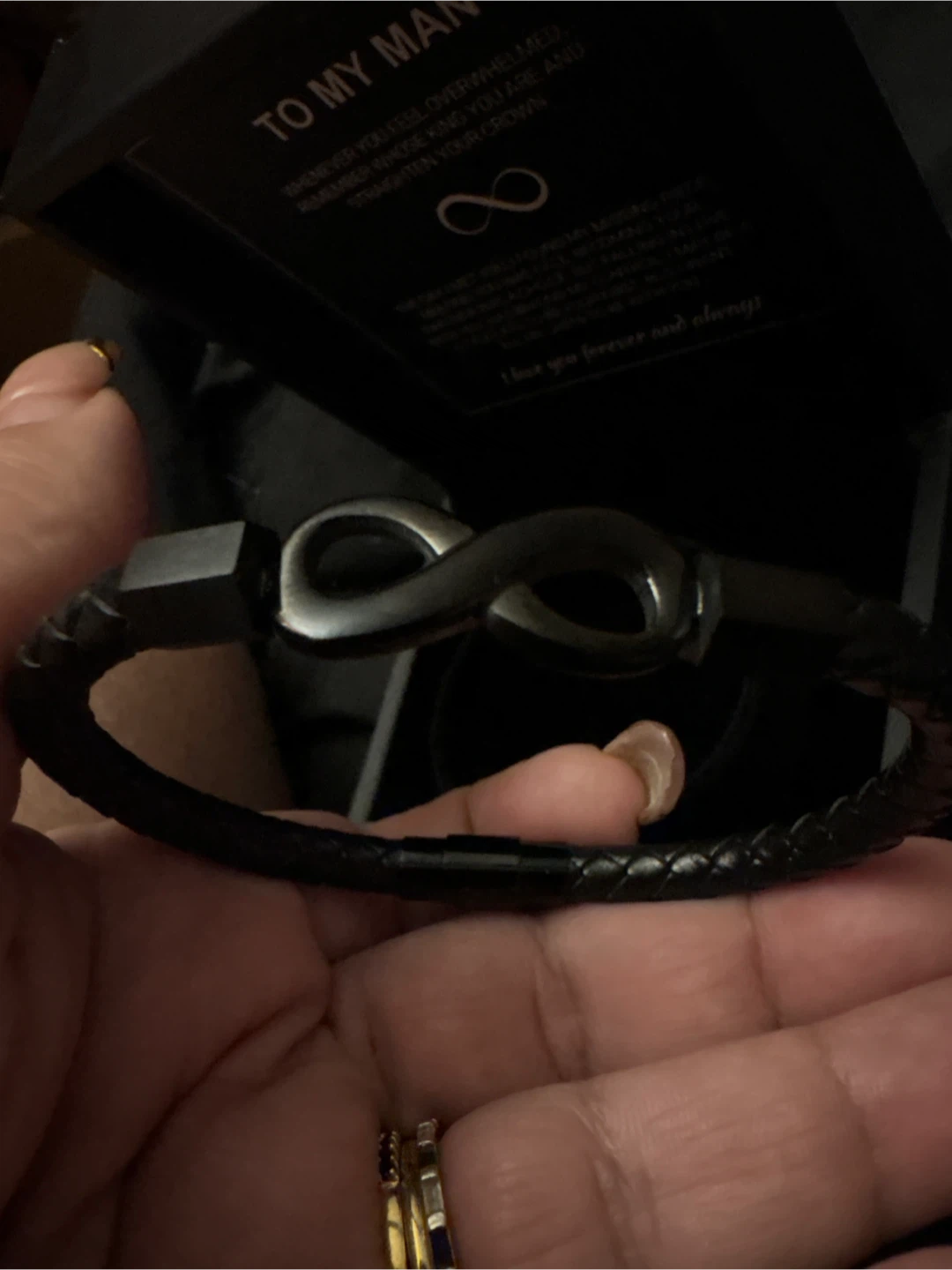 New Infinity Genuine Leather Bracelet - photo 4