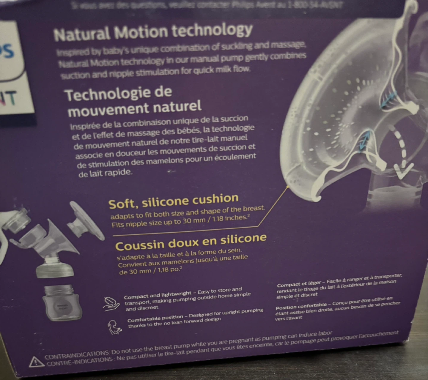 brand new Philips Avent Manual Breast Pump - photo 2