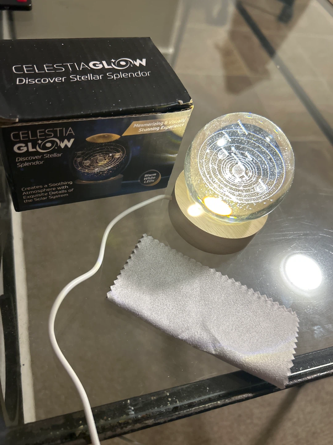 Celestia Glow Solar System Night Light - photo 5