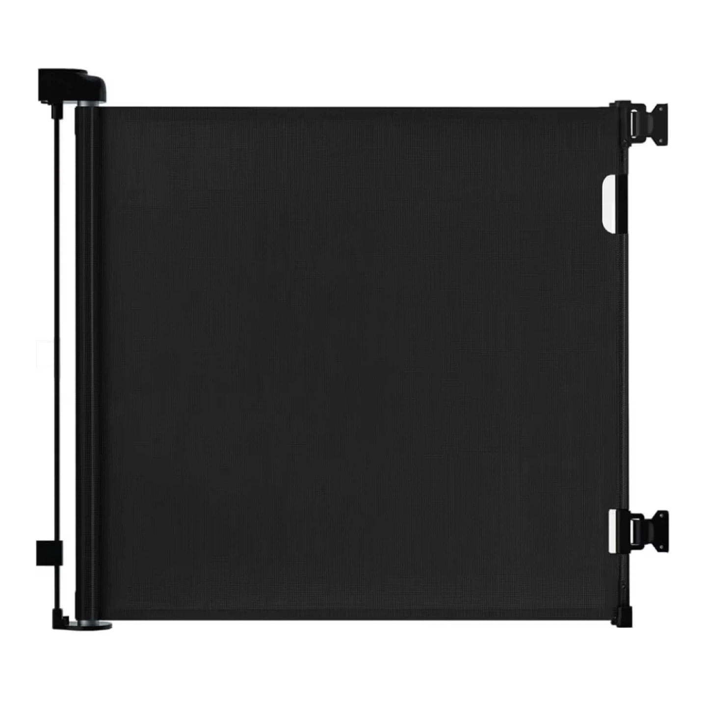 Black Retractable Pet Gate - Up to 55" Width