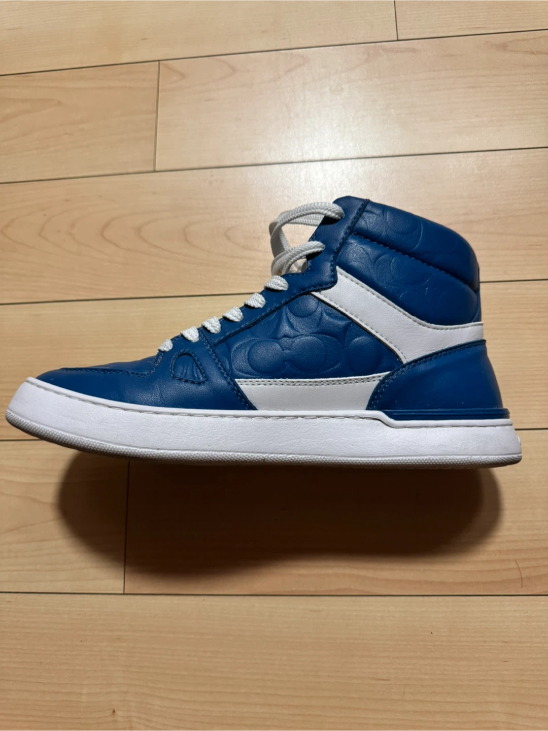 Coach High Top Sneakers - Blue - photo 2