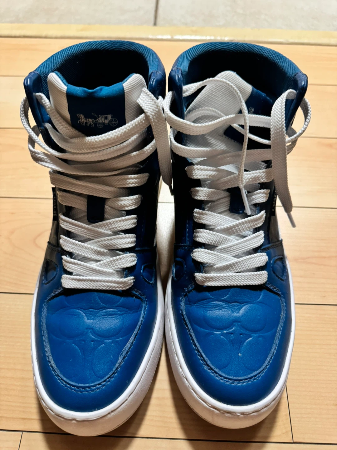 Coach High Top Sneakers - Blue
